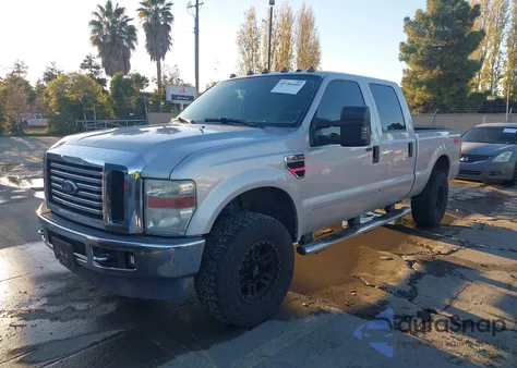 2008 Ford F-250 Xlt z USA, uszkodzony, nr VIN 1FTSW21R08ED76339